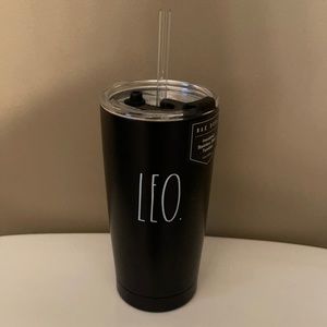 Rae Dunn - LEO - to go tumbler